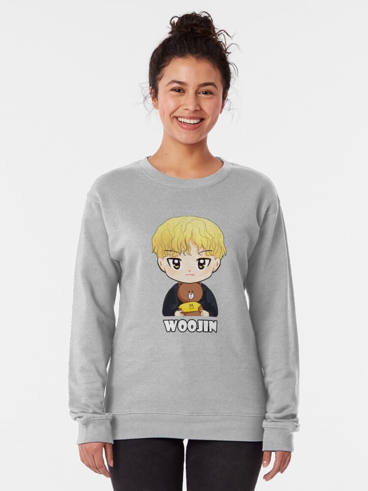 KPOP Boys Sweatshirt – Unisex Casual Concert Pullover for Men & Women with Letter Print