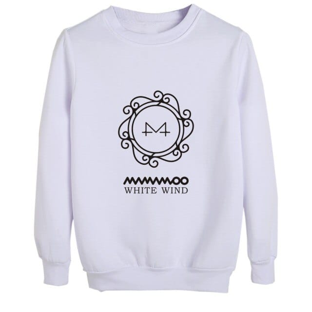 KPOP Boys Sweatshirt – Unisex Casual Concert Pullover for Men & Women with Letter Print