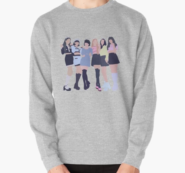 KPOP Boys Sweatshirt – Unisex Casual Concert Pullover for Men & Women with Letter Print