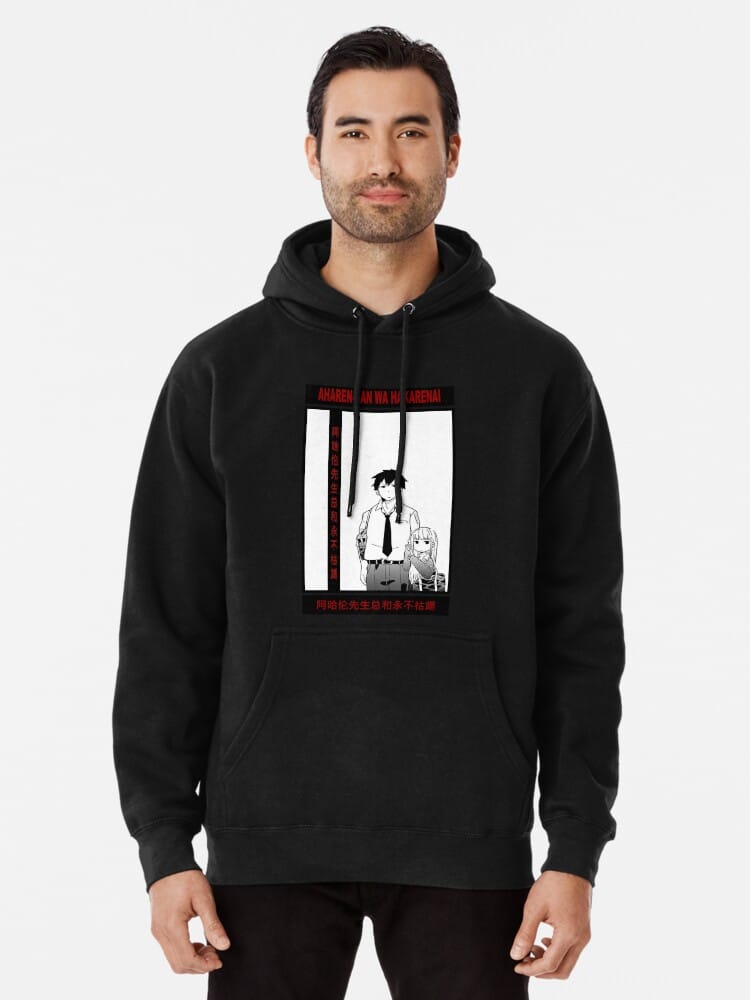 ANIME Boys hoodie – Unisex Casual Concert Pullover for Men & Women with Letter Print