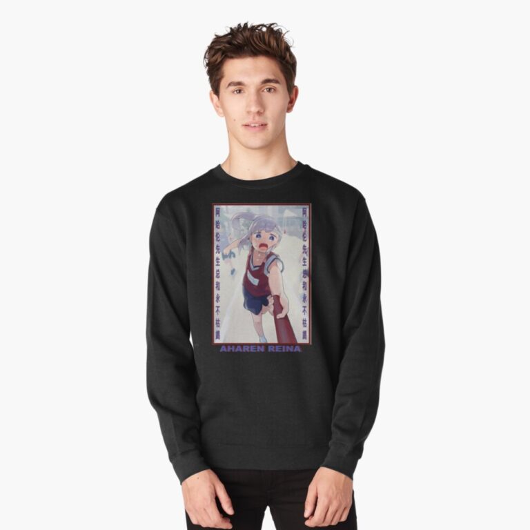 ANIME Boys Sweatshirt – Unisex Casual Concert Pullover for Men & Women with Letter Print