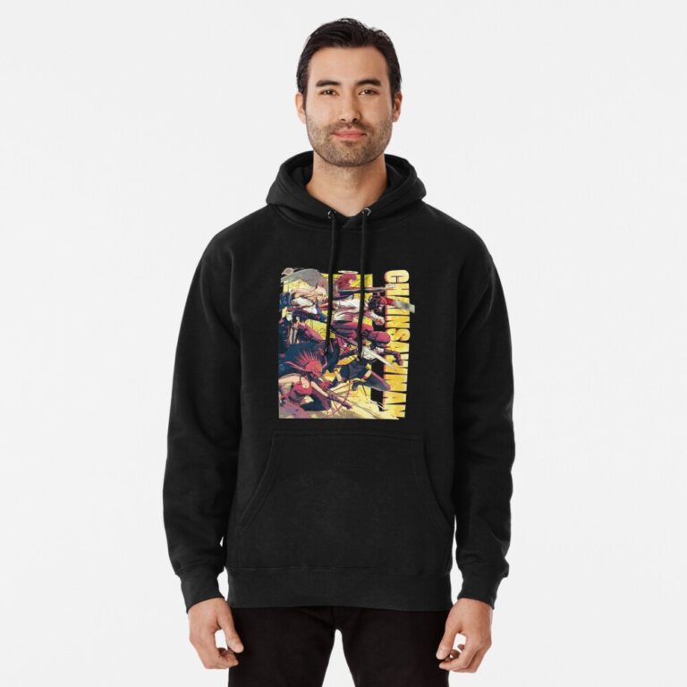 ANIME Boys hoodie – Unisex Casual Concert Pullover for Men & Women with Letter Print