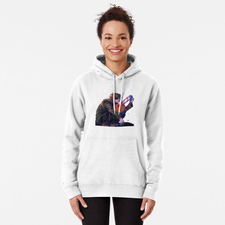 ANIME Boys hoodie – Unisex Casual Concert Pullover for Men & Women with Letter Print