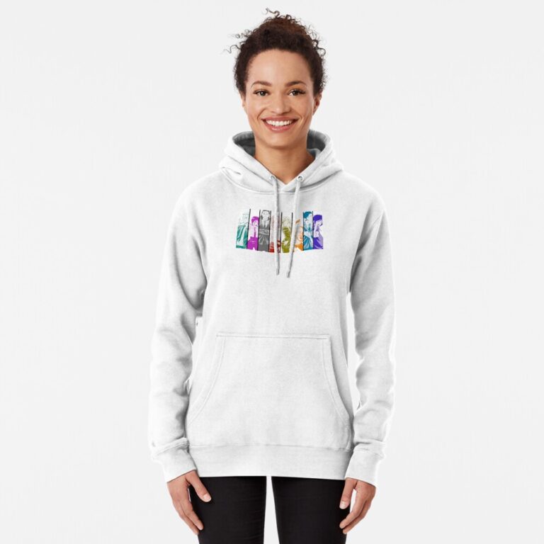 ANIME Boys hoodie – Unisex Casual Concert Pullover for Men & Women with Letter Print