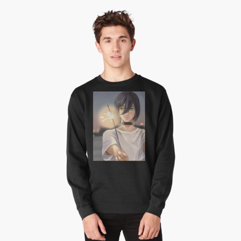 ANIME Boys Sweatshirt – Unisex Casual Concert Pullover for Men & Women with Letter Print