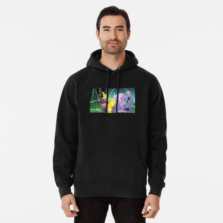 ANIME Boys hoodie – Unisex Casual Concert Pullover for Men & Women with Letter Print