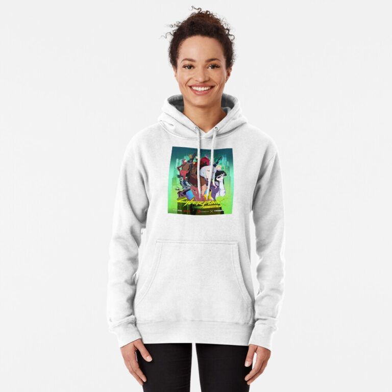 ANIME Boys hoodie – Unisex Casual Concert Pullover for Men & Women with Letter Print