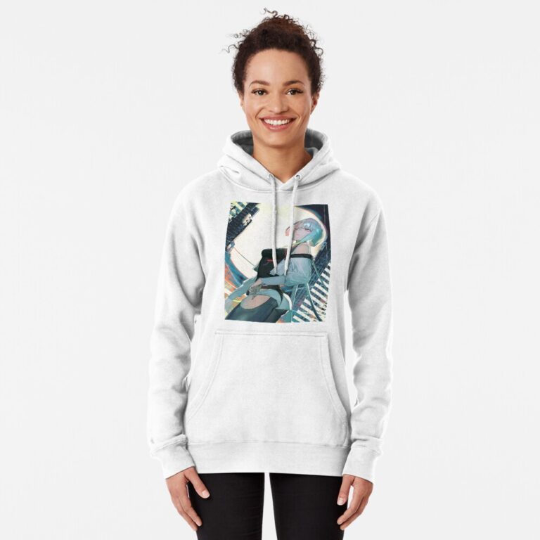 ANIME Boys hoodie – Unisex Casual Concert Pullover for Men & Women with Letter Print