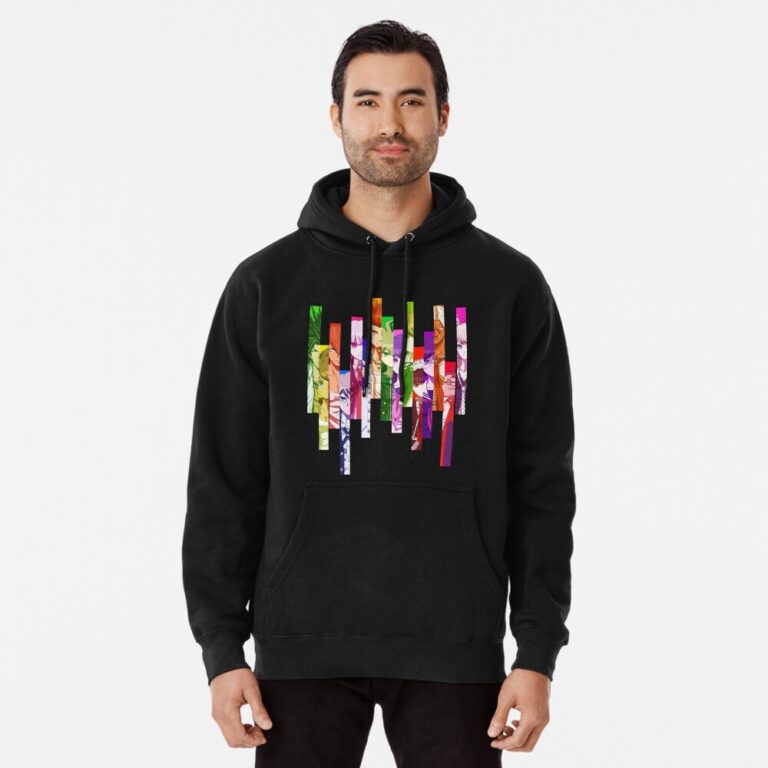 ANIME Boys hoodie – Unisex Casual Concert Pullover for Men & Women with Letter Print