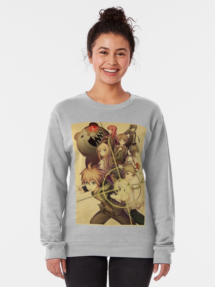 ANIME Boys Sweatshirt – Unisex Casual Concert Pullover for Men & Women with Letter Print