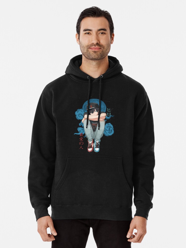 ANIME Boys hoodie – Unisex Casual Concert Pullover for Men & Women with Letter Print