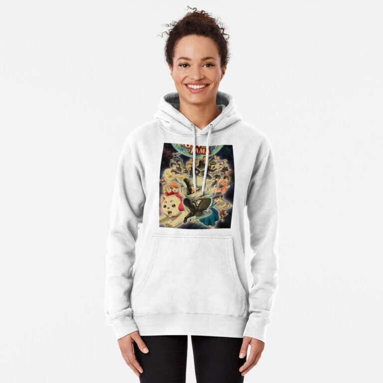 ANIME Boys hoodie – Unisex Casual Concert Pullover for Men & Women with Letter Print