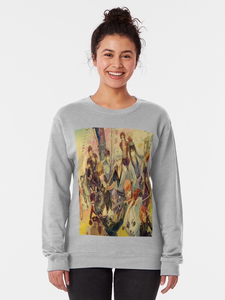 ANIME Boys Sweatshirt – Unisex Casual Concert Pullover for Men & Women with Letter Print
