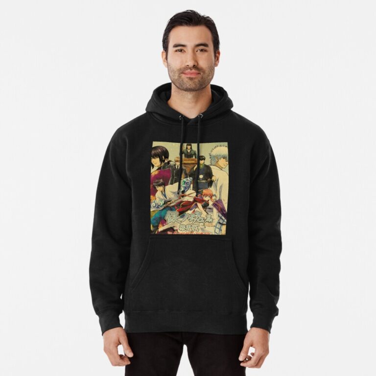 ANIME Boys hoodie – Unisex Casual Concert Pullover for Men & Women with Letter Print