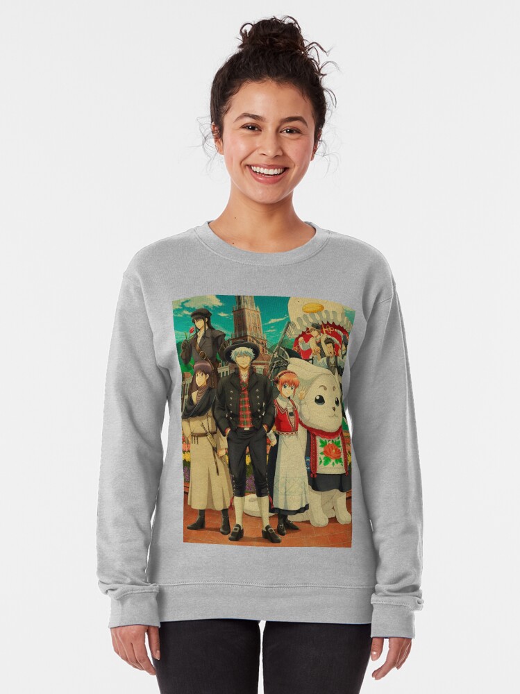 ANIME Boys Sweatshirt – Unisex Casual Concert Pullover for Men & Women with Letter Print
