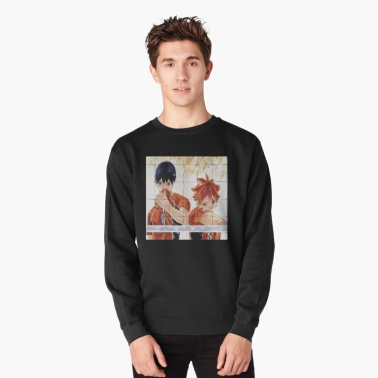 ANIME Boys Sweatshirt – Unisex Casual Concert Pullover for Men & Women with Letter Print