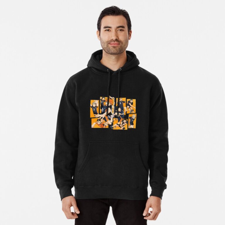 ANIME Boys hoodie – Unisex Casual Concert Pullover for Men & Women with Letter Print