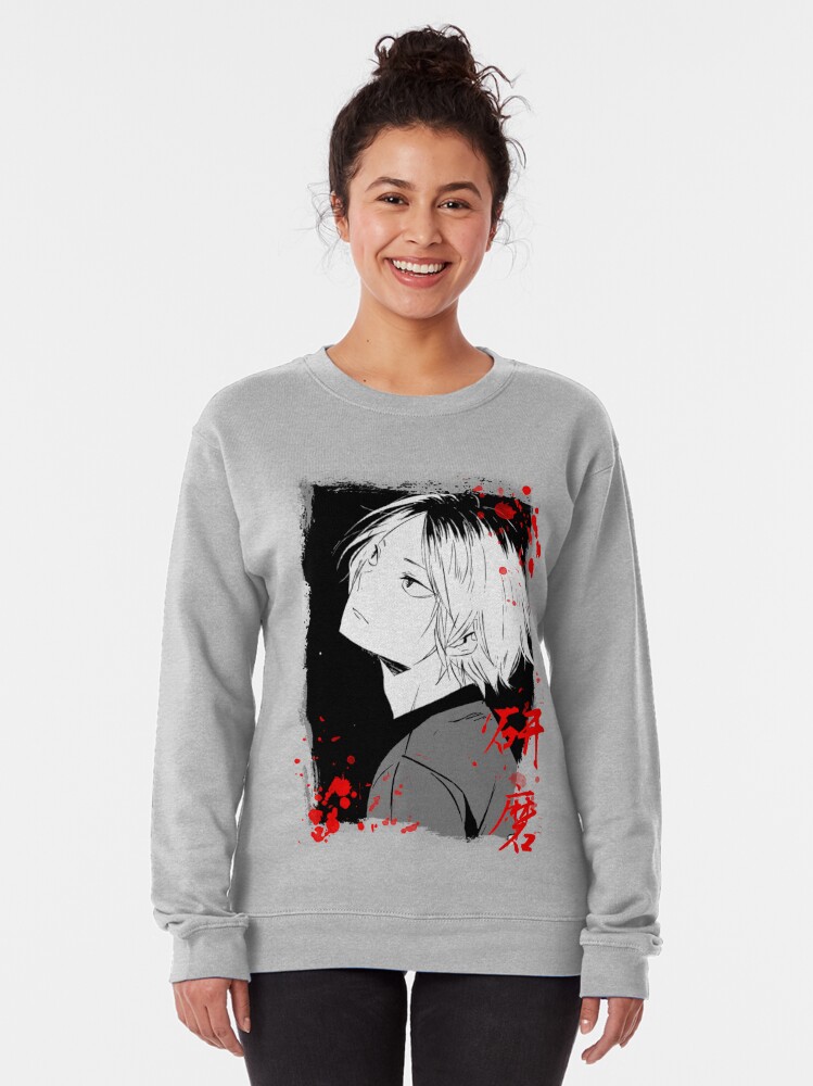 ANIME Boys Sweatshirt – Unisex Casual Concert Pullover for Men & Women with Letter Print