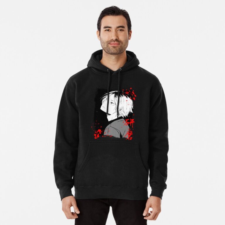 ANIME Boys hoodie – Unisex Casual Concert Pullover for Men & Women with Letter Print