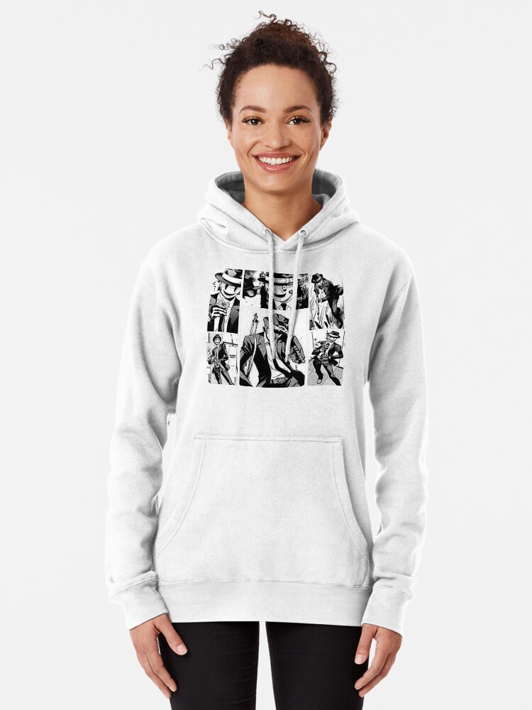 ANIME Boys hoodie – Unisex Casual Concert Pullover for Men & Women with Letter Print