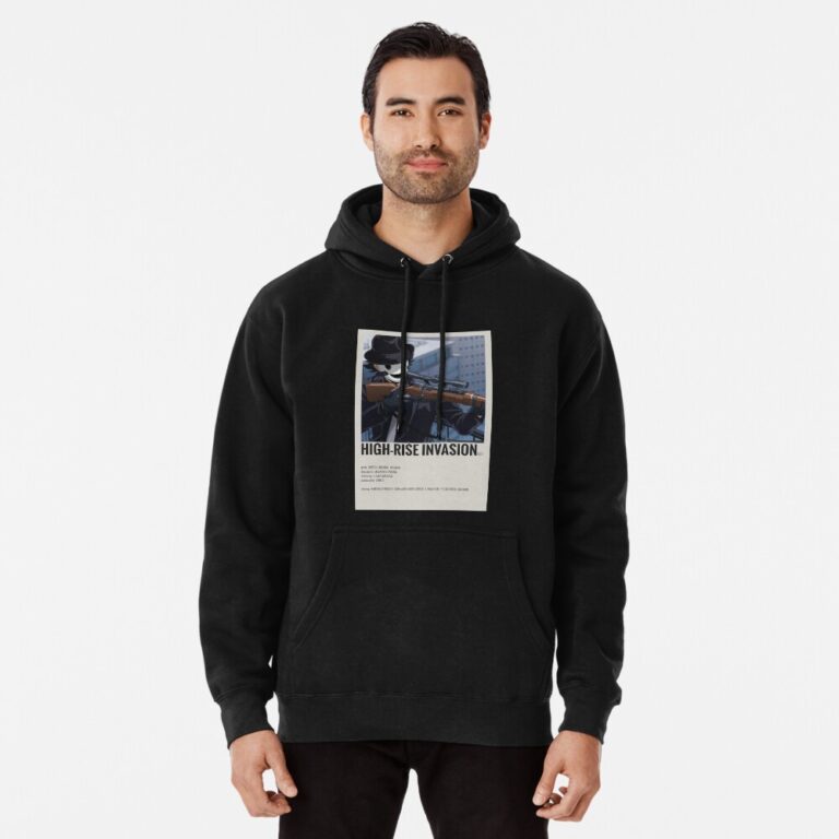 ANIME Boys hoodie – Unisex Casual Concert Pullover for Men & Women with Letter Print