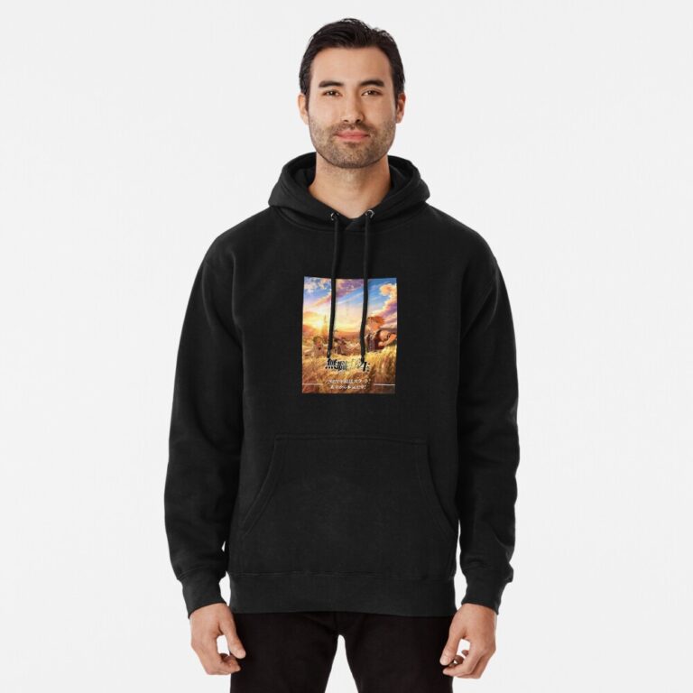 ANIME Boys hoodie – Unisex Casual Concert Pullover for Men & Women with Letter Print