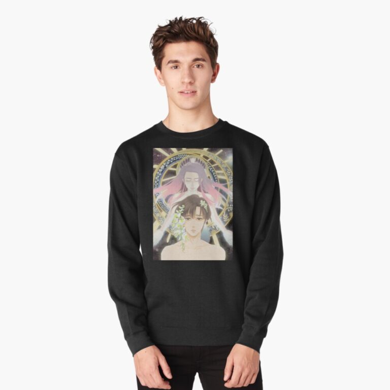 ANIME Boys Sweatshirt – Unisex Casual Concert Pullover for Men & Women with Letter Print