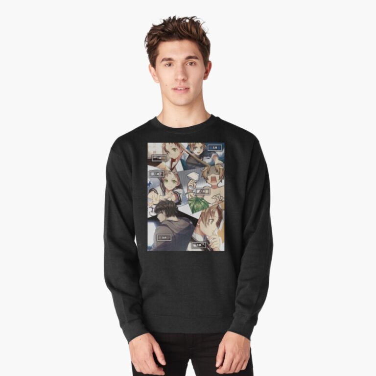 ANIME Boys Sweatshirt – Unisex Casual Concert Pullover for Men & Women with Letter Print