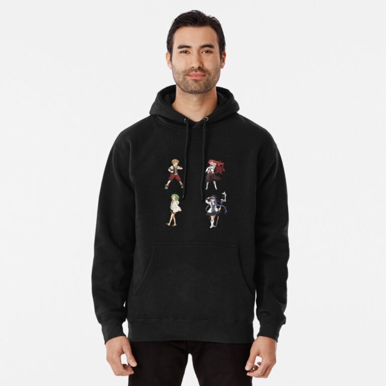 ANIME Boys hoodie – Unisex Casual Concert Pullover for Men & Women with Letter Print