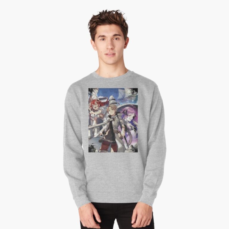 ANIME Boys Sweatshirt – Unisex Casual Concert Pullover for Men & Women with Letter Print