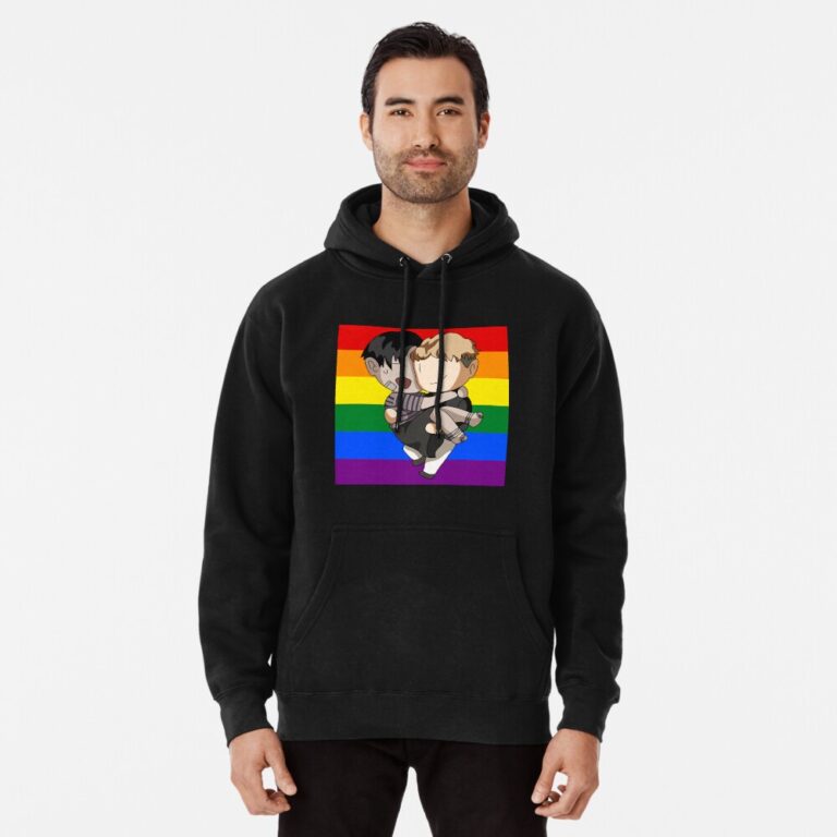 ANIME Boys hoodie – Unisex Casual Concert Pullover for Men & Women with Letter Print