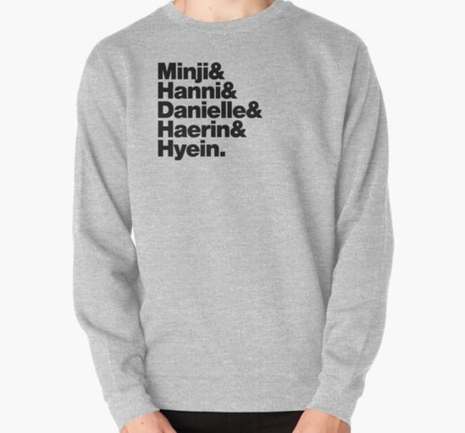KPOP Boys Sweatshirt – Unisex Casual Concert Pullover for Men & Women with Letter Print