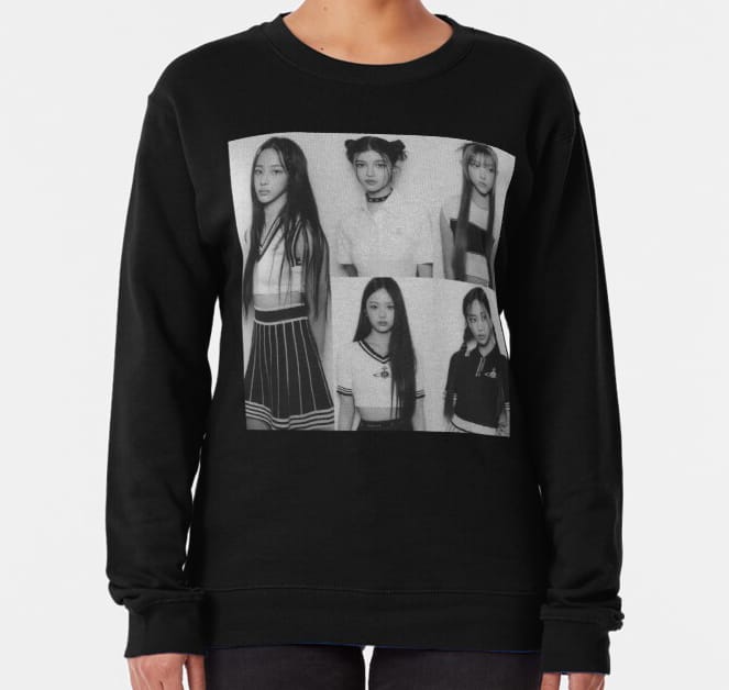KPOP Boys Sweatshirt – Unisex Casual Concert Pullover for Men & Women with Letter Print