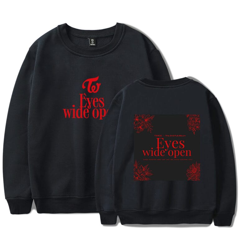 KPOP Boys Sweatshirt – Unisex Casual Concert Pullover for Men & Women with Letter Print