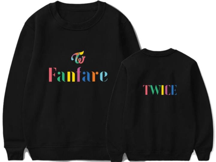 KPOP Boys Sweatshirt – Unisex Casual Concert Pullover for Men & Women with Letter Print