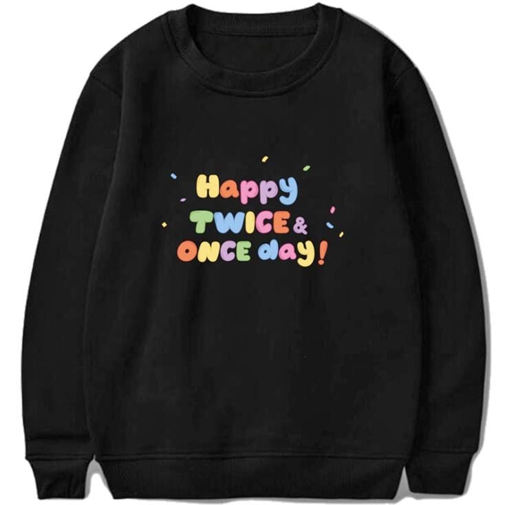 KPOP Boys Sweatshirt – Unisex Casual Concert Pullover for Men & Women with Letter Print