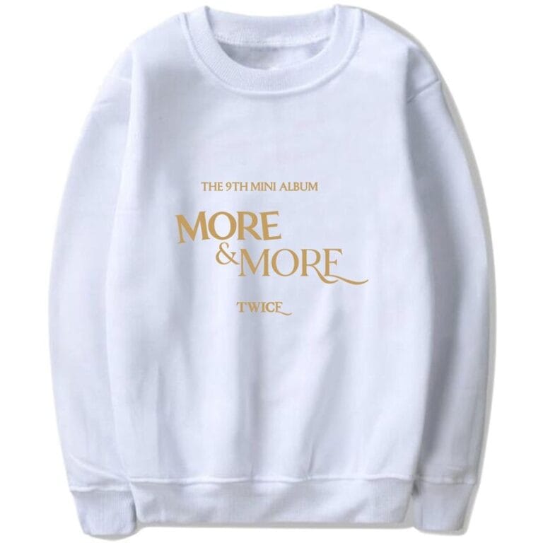 KPOP Boys Sweatshirt – Unisex Casual Concert Pullover for Men & Women with Letter Print