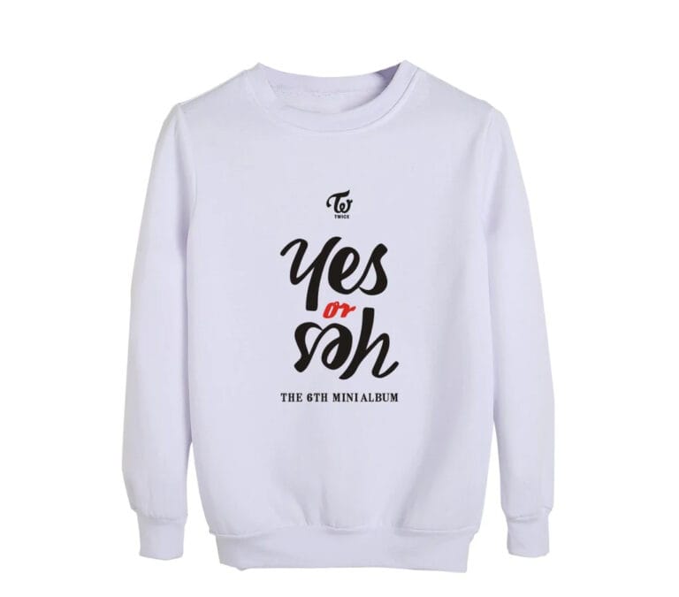 KPOP Boys Sweatshirt – Unisex Casual Concert Pullover for Men & Women with Letter Print