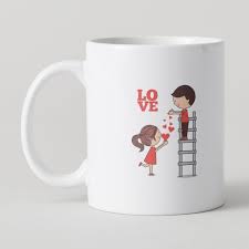 VALENTINE'S DAY-Boys-Mugs-Men-Women-Concert-Letters-Coffee-Mug-Casual