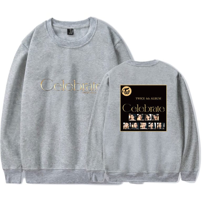 KPOP Boys Sweatshirt – Unisex Casual Concert Pullover for Men & Women with Letter Print