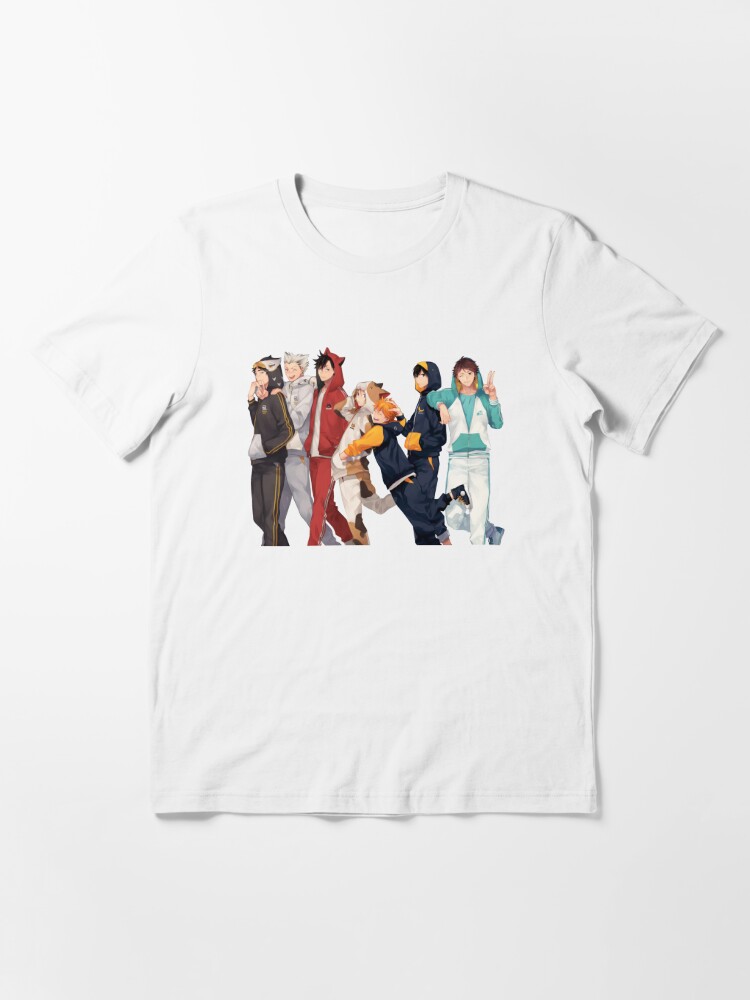ANIME Boys tshirts – Unisex Casual Concert Pullover for Men & Women with Letter Print