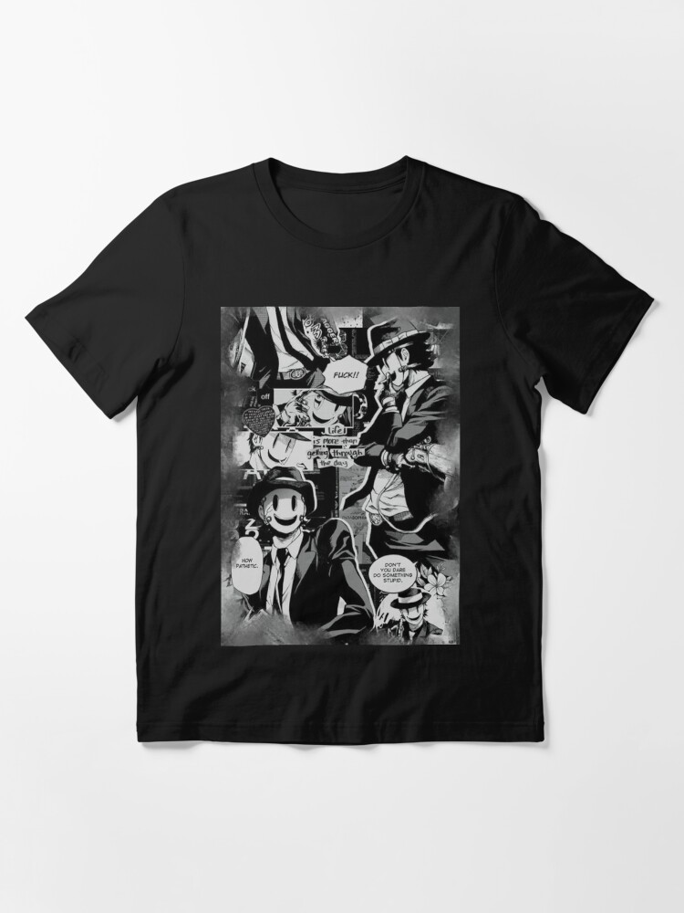 ANIME Boys tshirts – Unisex Casual Concert Pullover for Men & Women with Letter Print