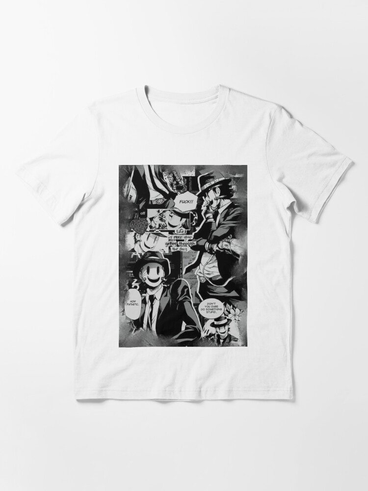 ANIME Boys tshirts – Unisex Casual Concert Pullover for Men & Women with Letter Print